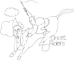 Karikatur: Ghost Riders